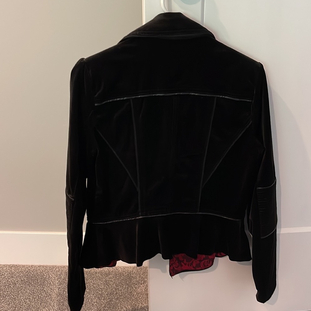 Velvet jacket - Picture 2 of 2